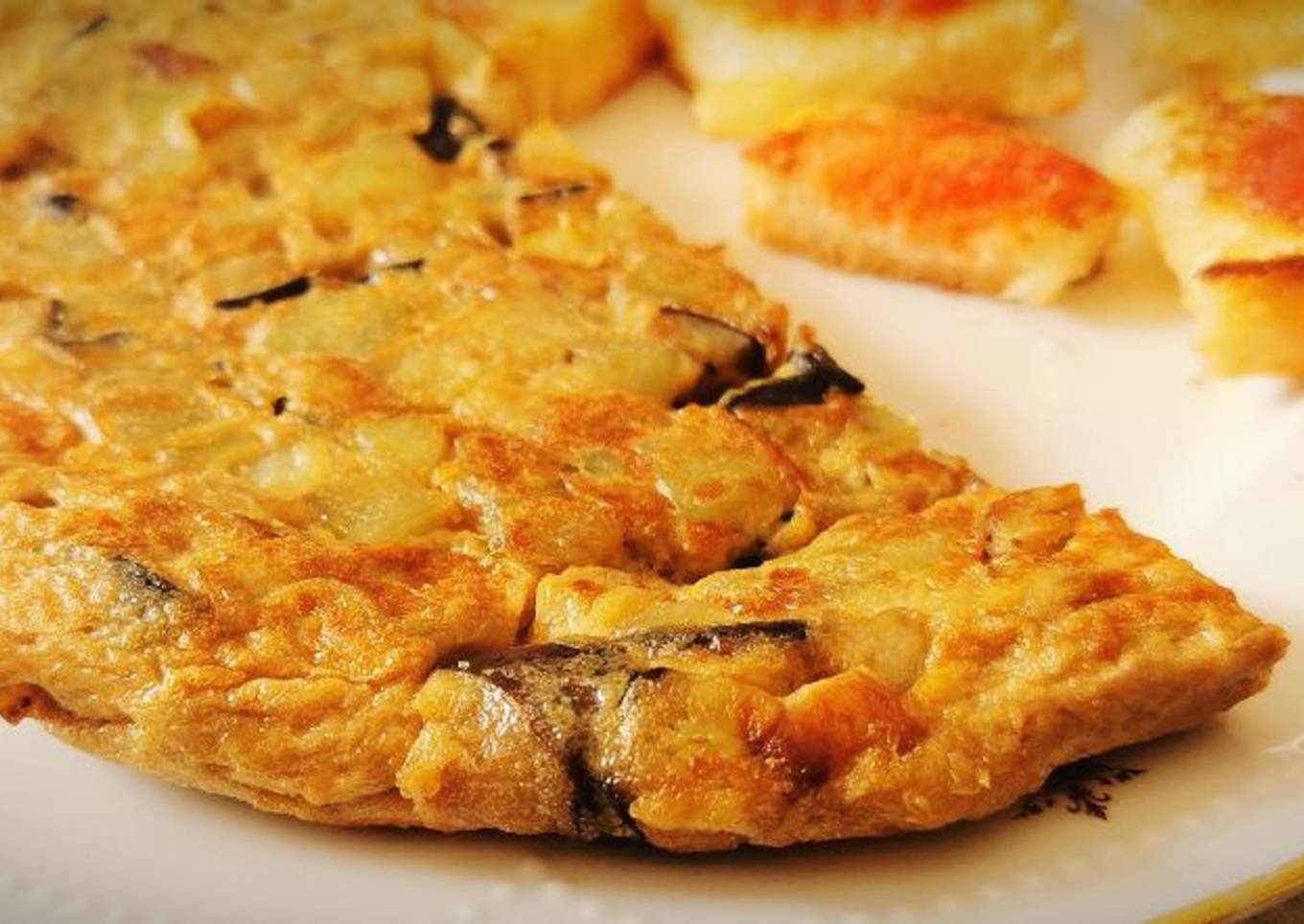 Tortilla de Berenjena y Patata