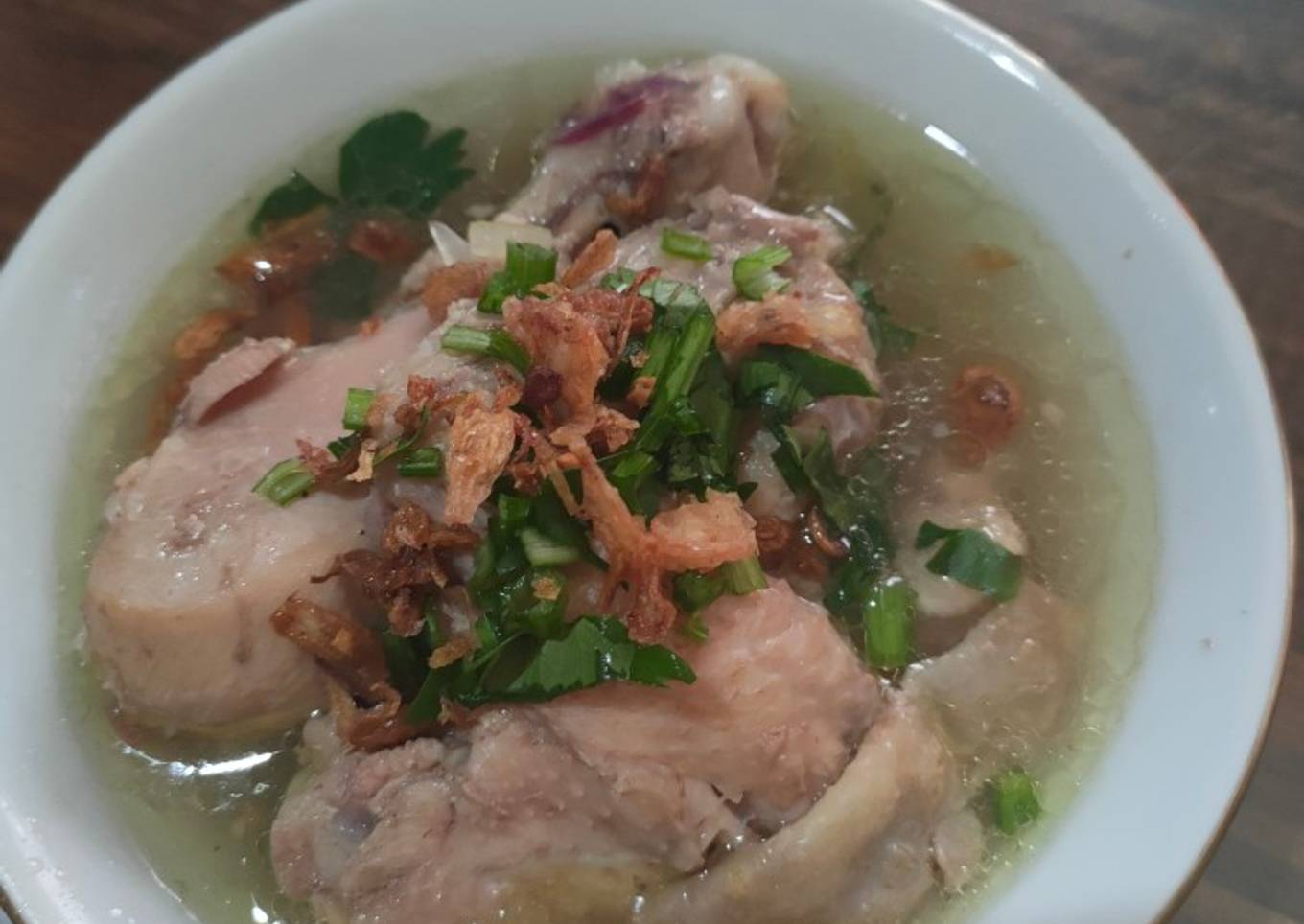 Sop Ayam KlatEn ala Pak Min