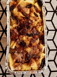 Foto resep Apple Bread Pudding Panggang