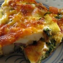 Simple Potato fritatta A picture of Simple Potato fritatta.