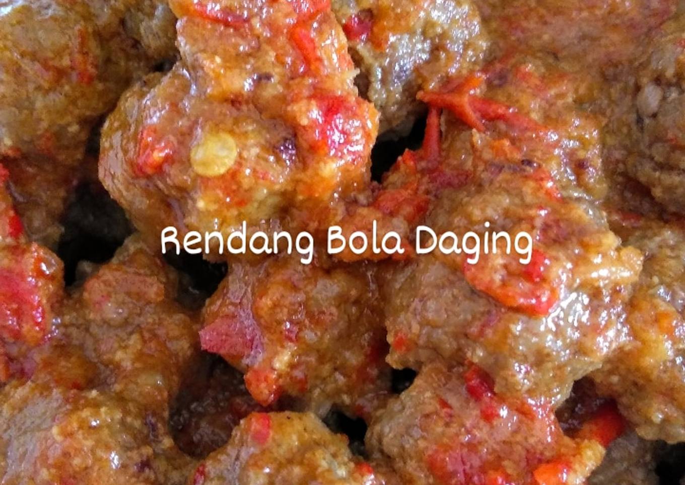 Rendang Bola Daging