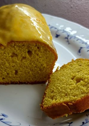 Una foto de Budín de mango 🥭