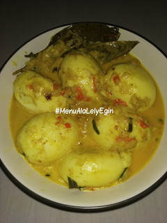 Foto resep Gulai Telur kuah Susu