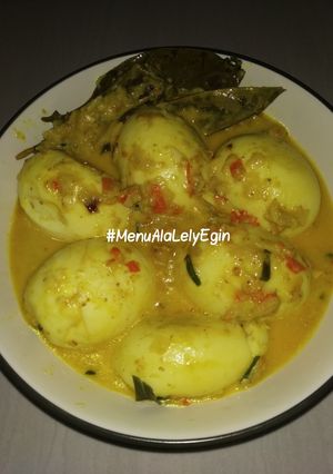 Foto resep Gulai Telur kuah Susu
