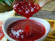 Gambar selai strawberry