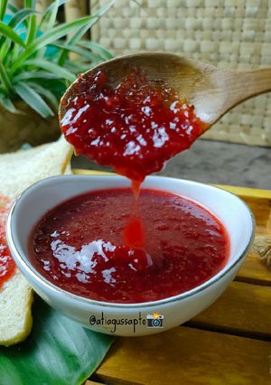 Foto resep Selai strawberry homemade (584)