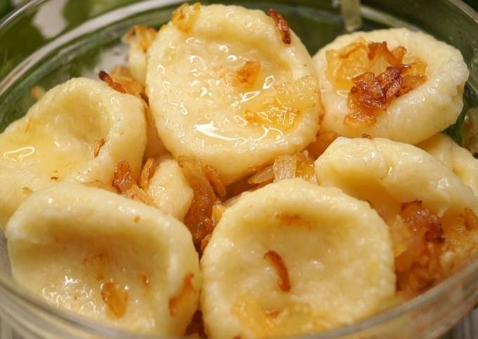 Ленивые вареники с картошкой