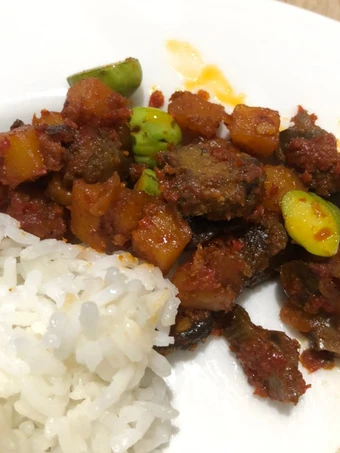 Langkah Gampang Membuat Resep Sambal goreng kentang-ampela ati-pete yang  Bikin Ketagihan Anti Ribet, Menggugah Selera