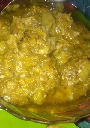 Foto resep Sambal bawang ijo