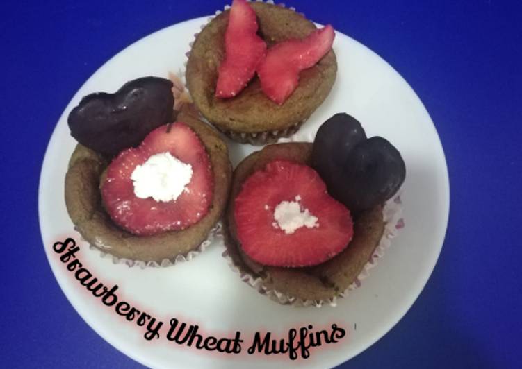 How to Prepare Ultimate Strawberry Wheat Muffins
