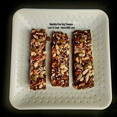 Heathy Fatty Nutty Crunchy Chocolate Bars A picture of Heathy Fatty Nutty Crunchy Chocolate Bars.