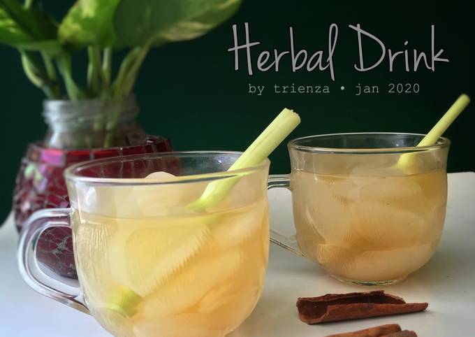 Resep Minuman Herbal mengurangi sakit pinggang oleh Trienza Ririn - Cookpad