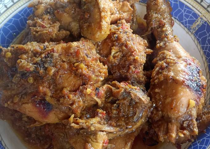 Resep Ayam betutu Resep Ayam betutu