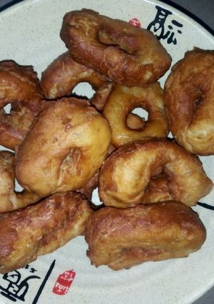 A picture of Coconut Doughnut 🍩 (no milk).