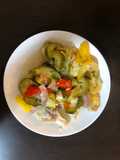 Lemon Garlic Zucchini Chicken