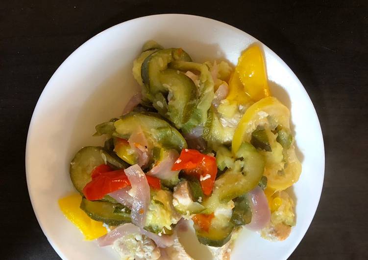 Lemon Garlic Zucchini Chicken Lemon Garlic Zucchini Chicken