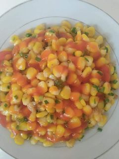 Hình của món Bắp xào bơ.