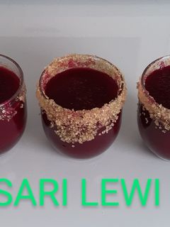 Una foto de Batido de remolacha