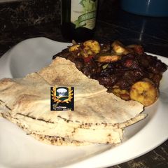 A picture of Pita bread.