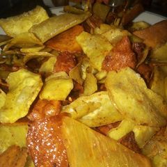 A picture of Crunchy sweet potatoes chip.