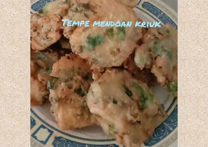 Resep Tempe mendoan kriuk oleh Ummuayyub anik - Cookpad