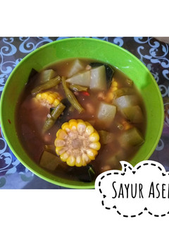 Foto resep Sayur Asem Rumahan