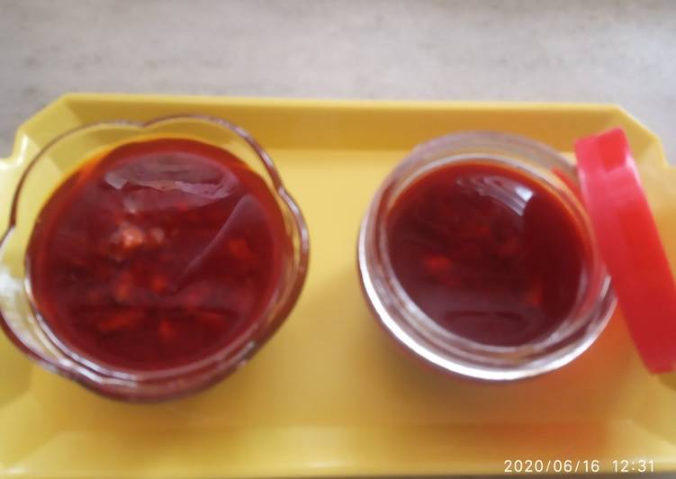 Instant mango pickle