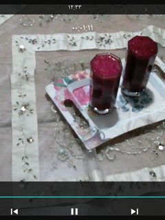صورة لوصفة عصير البنجر (الشمندر) والفراوله