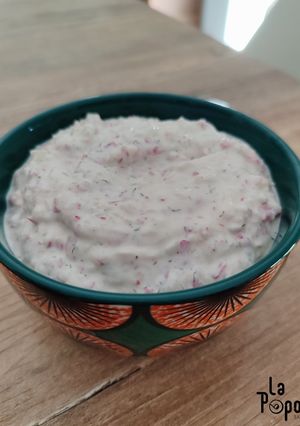 Une photo de Tzatziki de radis