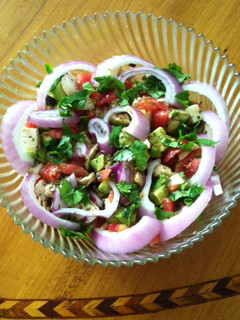 Una foto de Ceviche de champignons