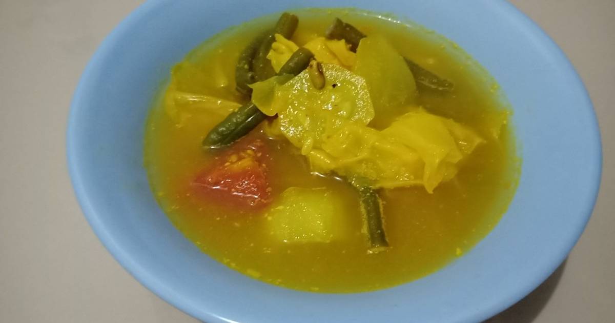 Resep Gangan Asam Banjar Sayur Asam Banjar Oleh Nur Annisa Fitri