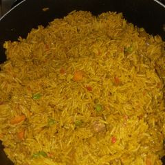 A picture of Basmati rice.