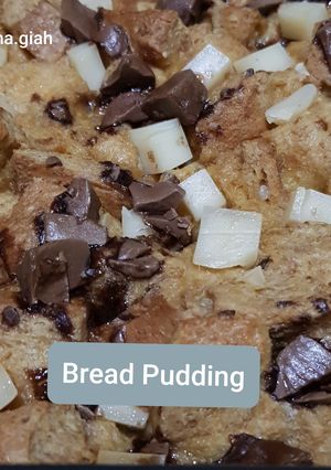 Foto resep Chocolate Cheese Bread Pudding