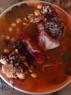 Una foto de Garbanzos con chorizo