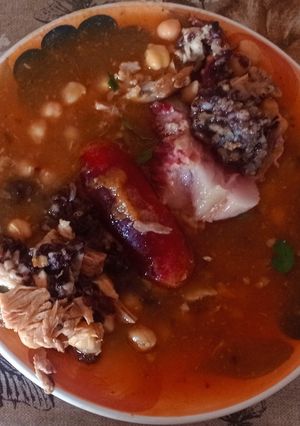 Una foto de Garbanzos con chorizo