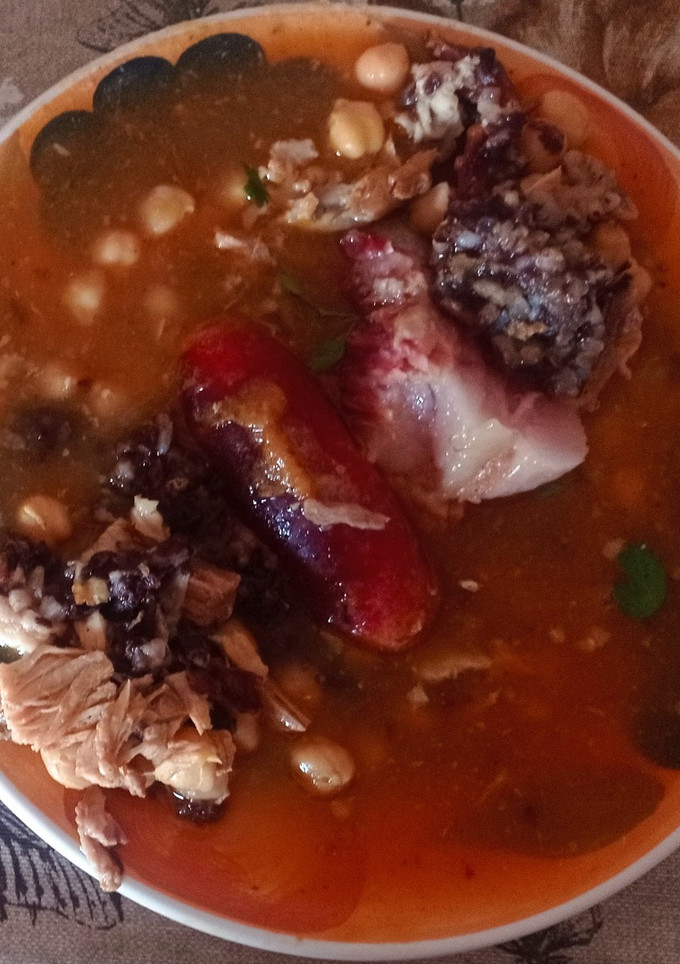 Una foto de Garbanzos con chorizo