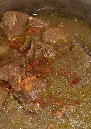 Foto resep Sop daging banjar