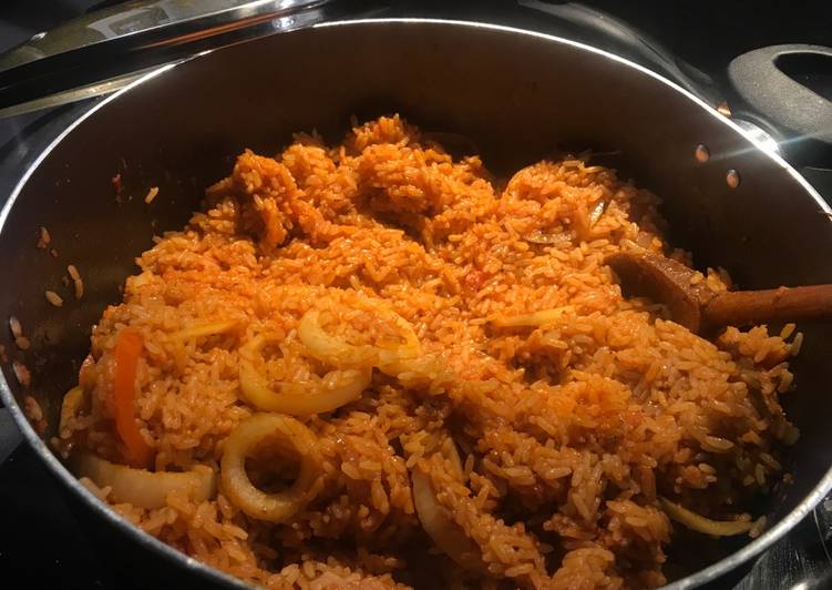 Step-by-Step Guide to Make Homemade Nigerian style jollof rice