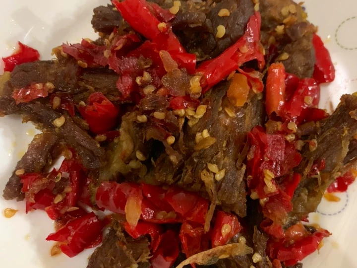 Cara Mudah Membuat Resep Sapi penyet balado yang Lezat