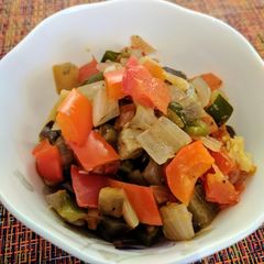 A picture of French Ratatouille.