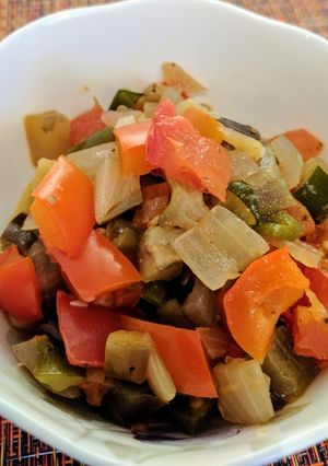A picture of French Ratatouille.