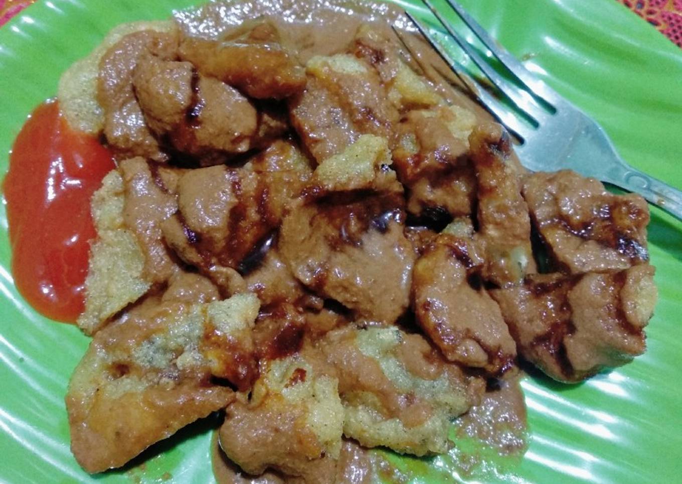 Batagor Tahu Saus Kacang
