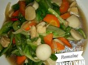 Gambar selada romaine
