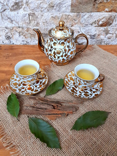عکسی از دستور دمنوش برگ بو و دارچین