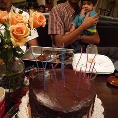 A picture of Dark Chocolate Cake.