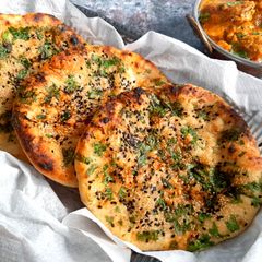 A picture of Tandoori Keema Kulcha.