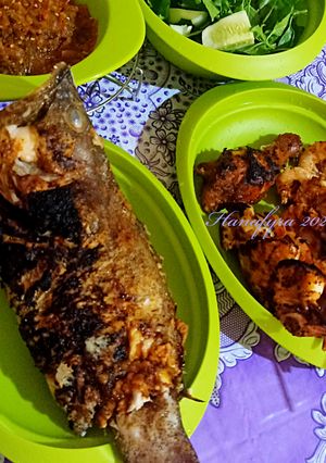 Foto resep Kerapu bakar pedas