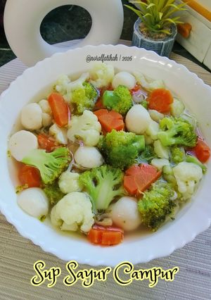 Gambar Sup Sayur Campur