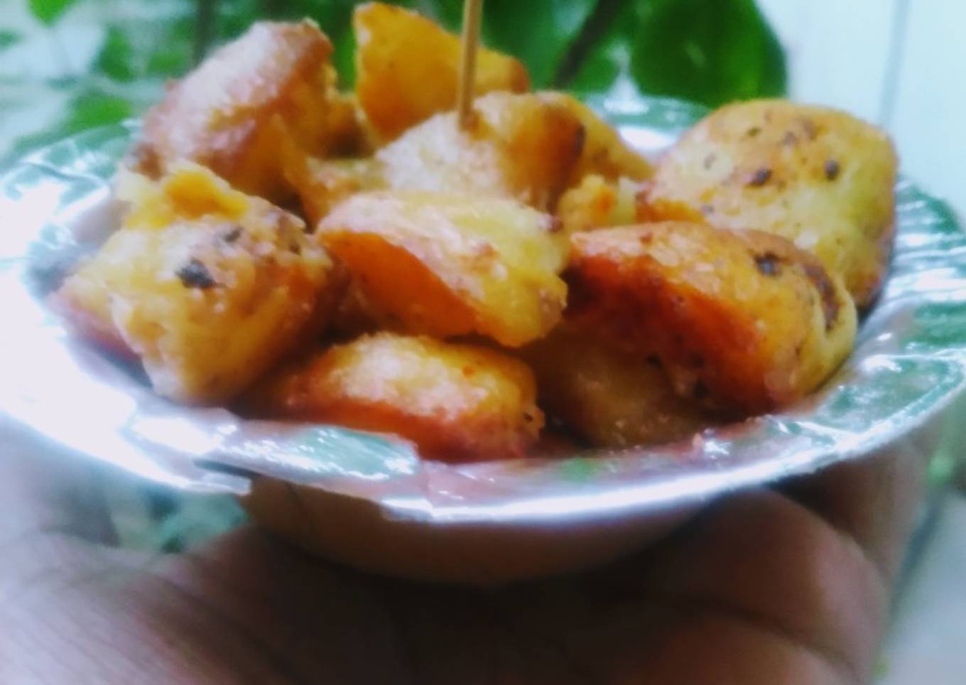 Street style Aloo chaat