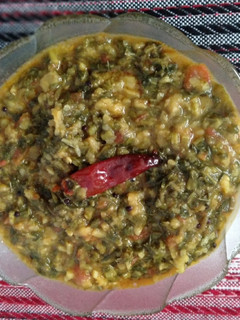 તાંદળજા ની ભાજી ને મગની દાળ (Tandarja Bhaji Moong Dal Recipe In Gujarati) રેસીપી મુખ્ય ફોટો
